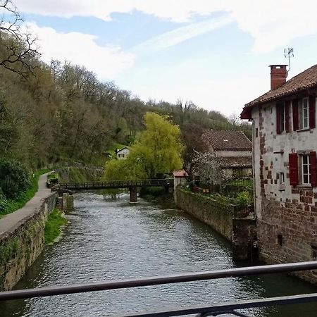 Saint Jean Pied De Port. Centre Ville. Rue Pietonne Kültér fotó